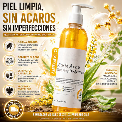 MiteClear™️ – Elimina Ácaros, Reduce el Acné y Recupera una Piel Limpia y Uniforme ✅