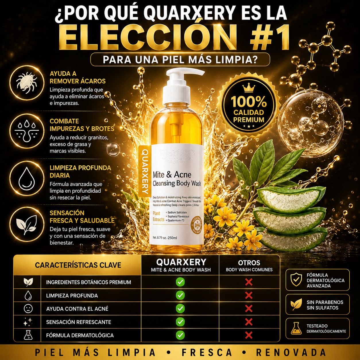 MiteClear™️ – Elimina Ácaros, Reduce el Acné y Recupera una Piel Limpia y Uniforme ✅