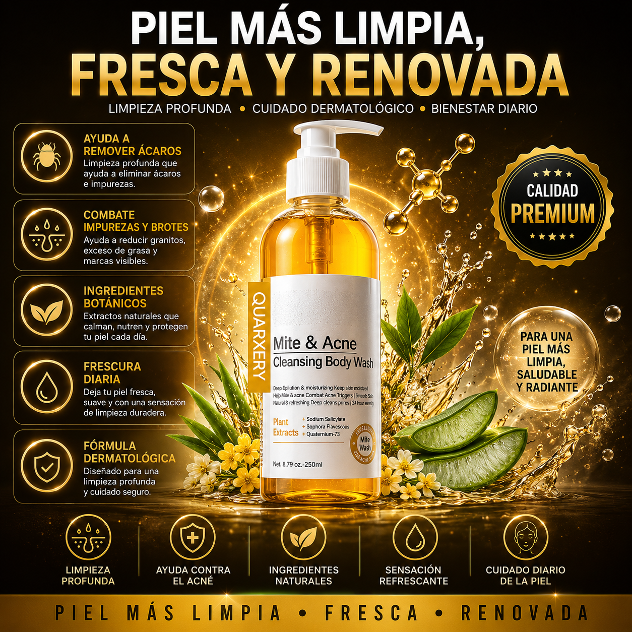 MiteClear™️ – Elimina Ácaros, Reduce el Acné y Recupera una Piel Limpia y Uniforme ✅