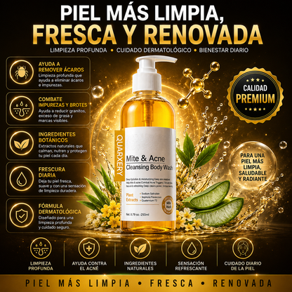 MiteClear™️ – Elimina Ácaros, Reduce el Acné y Recupera una Piel Limpia y Uniforme ✅