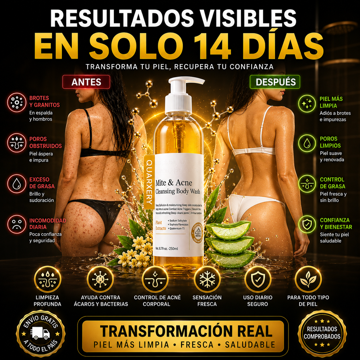 MiteClear™️ – Elimina Ácaros, Reduce el Acné y Recupera una Piel Limpia y Uniforme ✅