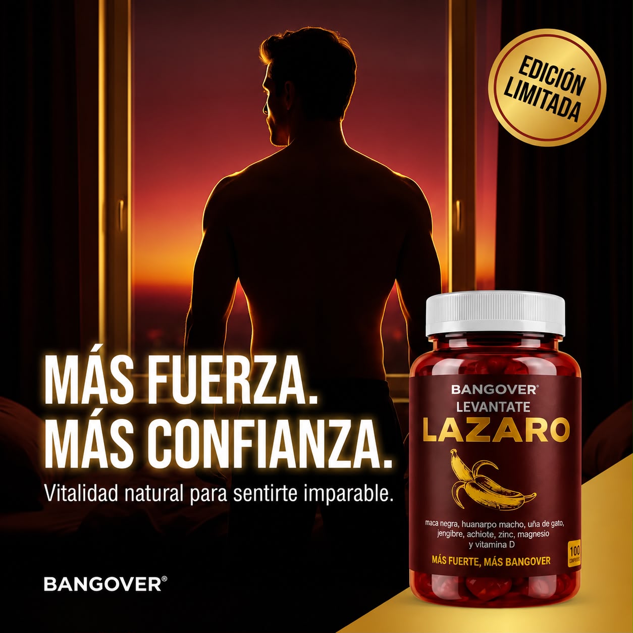 LÁZARO® La combinación perfecta para sentir más energía y vitalidad.
